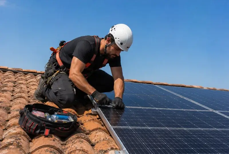 Maintenance et monitoring de panneaux solaires à Marsac-sur-Don