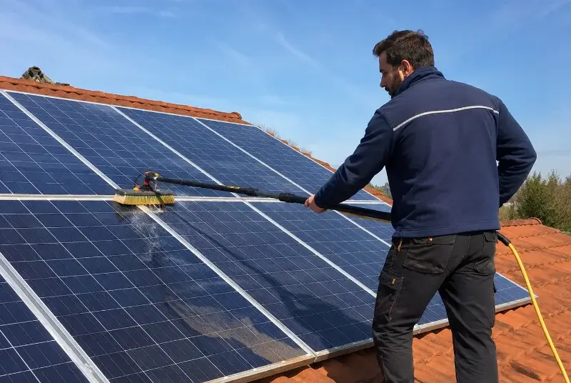 Nettoyage et entretien de panneaux solaires à Marsac-sur-Don